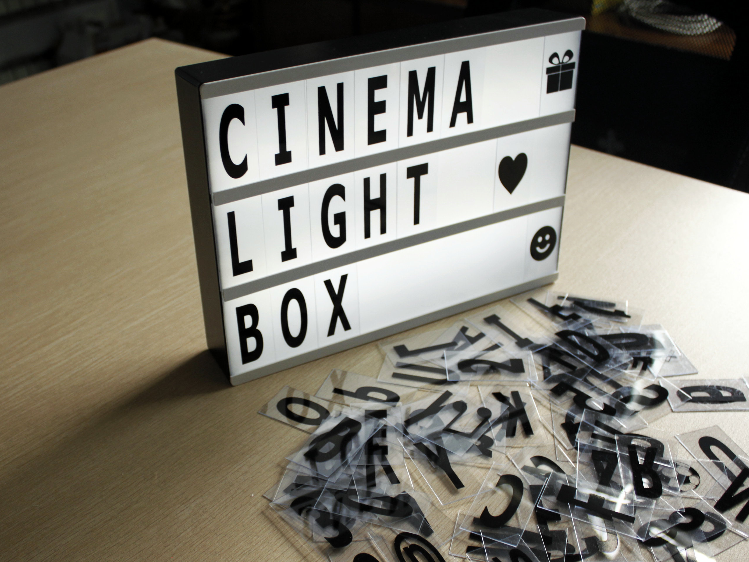 Cinematic light box Cinematic light box