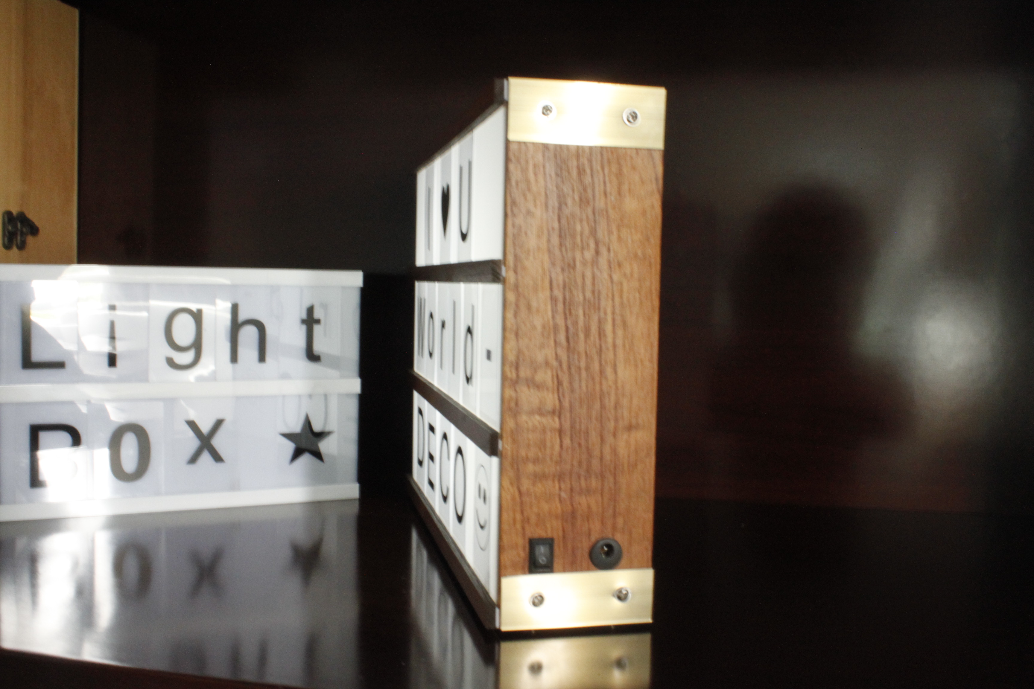 A3 Wooden Cinematic light box Cinematic light box